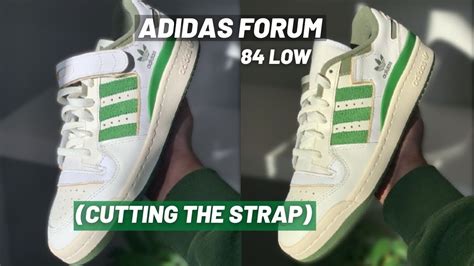 adidas forum strap removal.